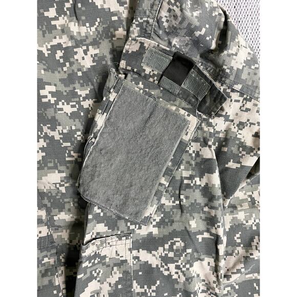 US Army Combat Uniform Jacket Men's Medium Regular Rip Stop Digital Camouflage - Picture 11 of 14